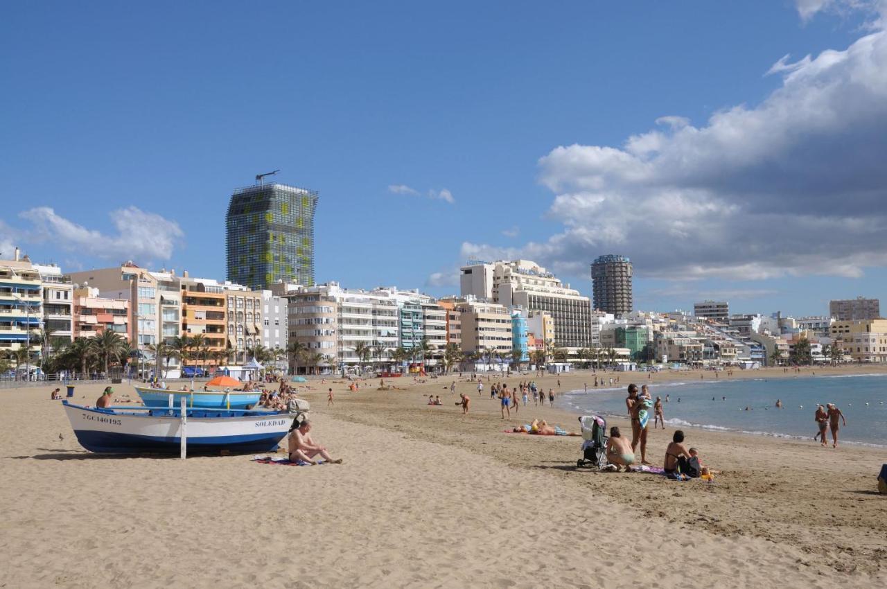 Vista Mar Playa De Las Canteras Las Palmas de Gran Canárias Exterior foto